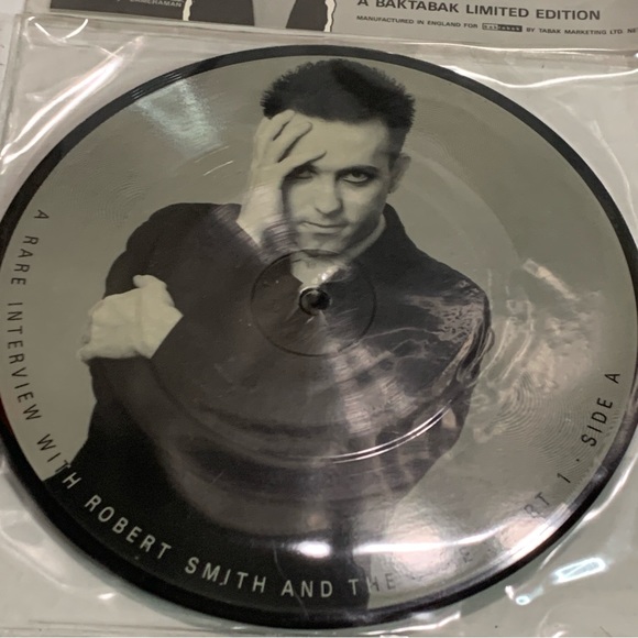 The Cure Interview Picture Disc Collection Vinyl Records 7" Baktabak Ltd Ed 4Pcs - Picture 3 of 10